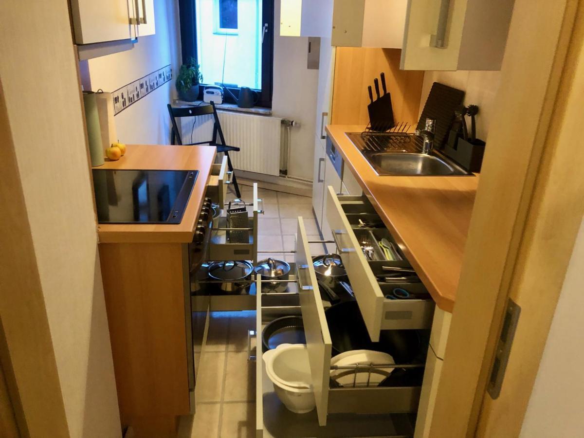 ברמרהבן Das Blaue Tuerchen - Wohnung Mit Beamer Und Kicker מראה חיצוני תמונה