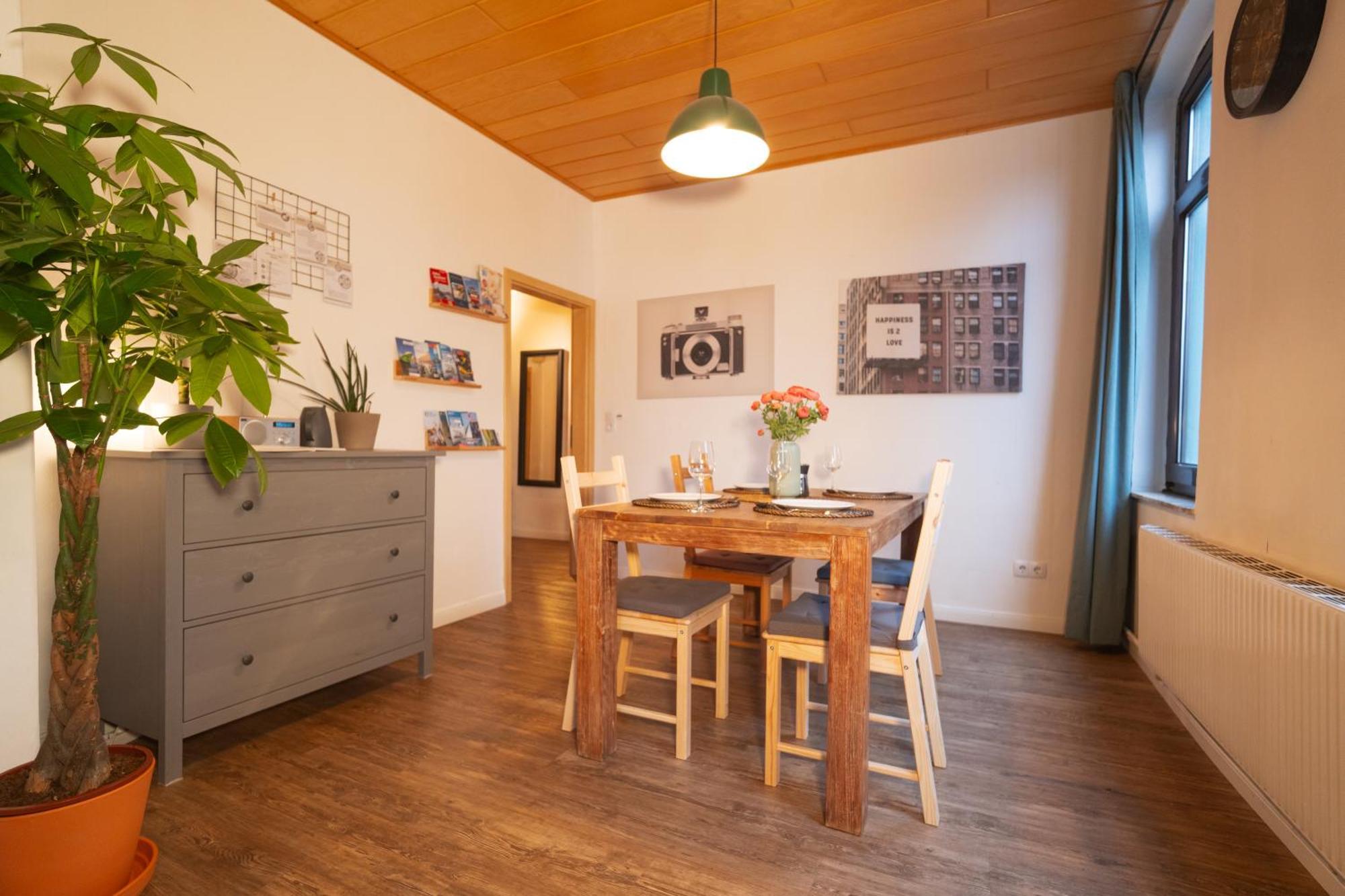ברמרהבן Das Blaue Tuerchen - Wohnung Mit Beamer Und Kicker מראה חיצוני תמונה