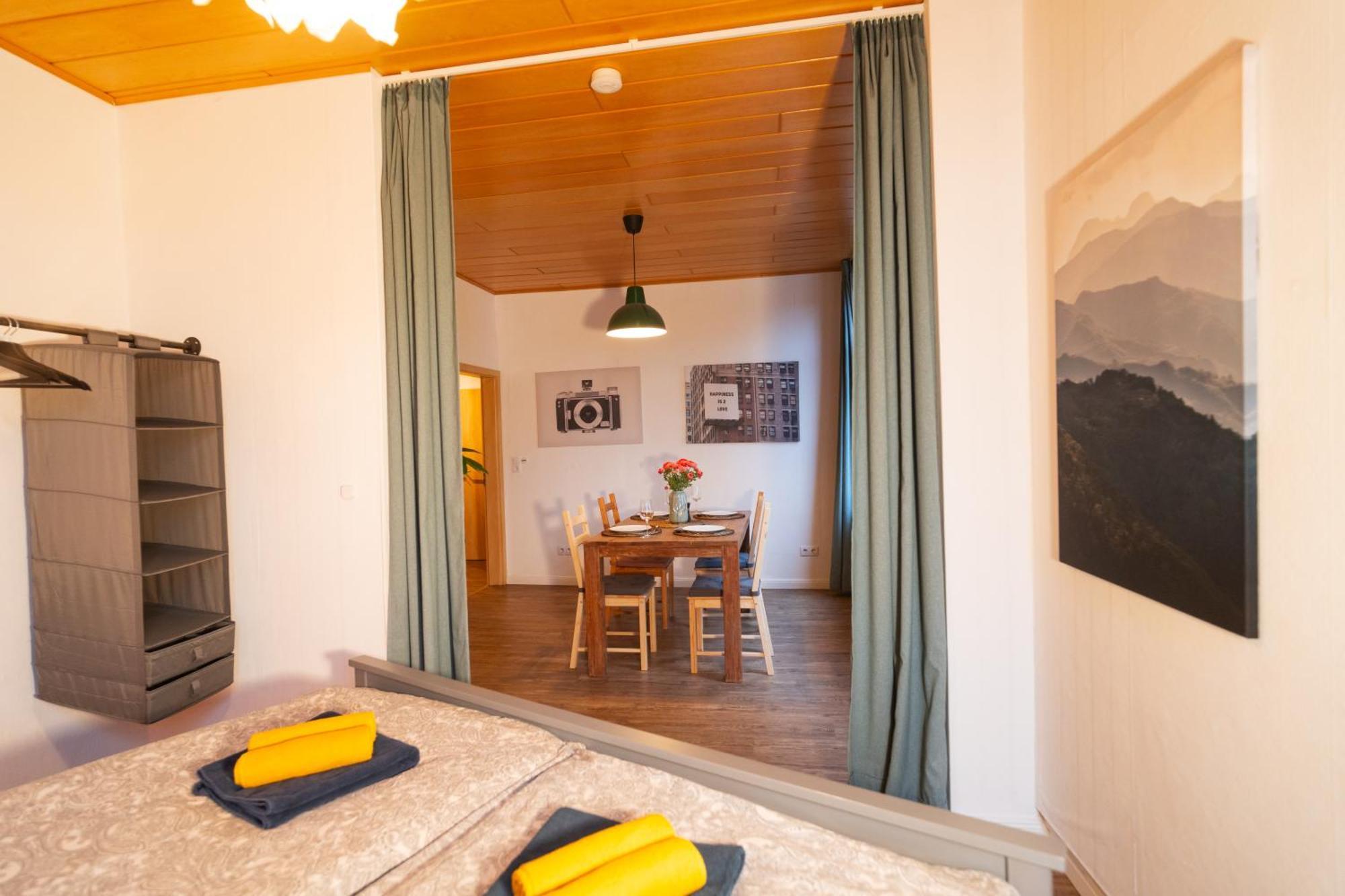 ברמרהבן Das Blaue Tuerchen - Wohnung Mit Beamer Und Kicker מראה חיצוני תמונה
